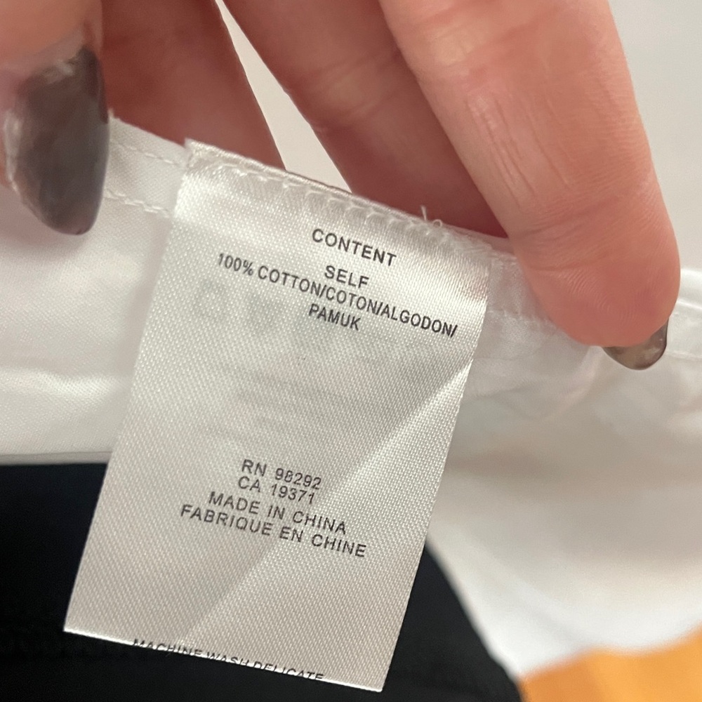 NWOT Tibi Charlie button up size medium - Picture 3 of 5